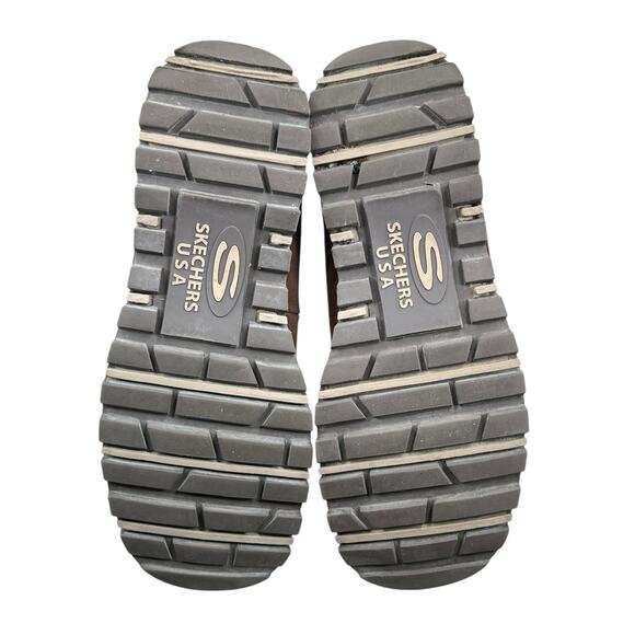 Vintage Y2K Skechers Grand Jams Brown Suede Lace Up Winter Boot Size US 8 - Picture 11 of 12